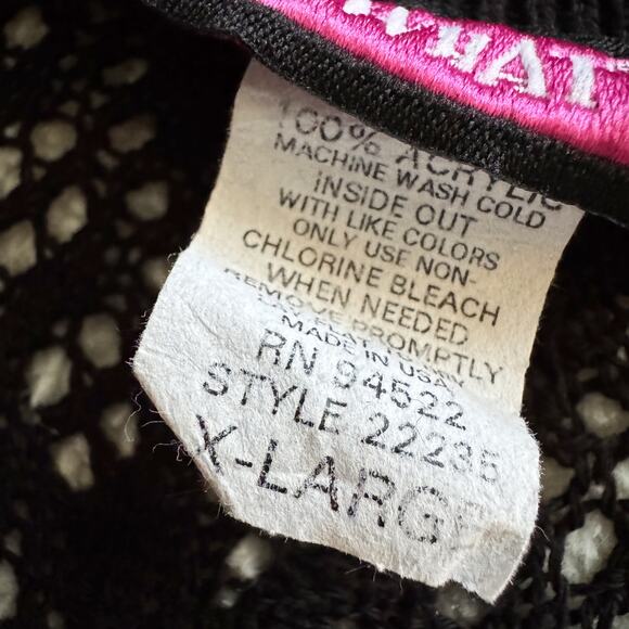 Say What USA Open Knit Top Women's M L XL Black fairygrunge Whimsygoth Vintage - Picture 13 of 14